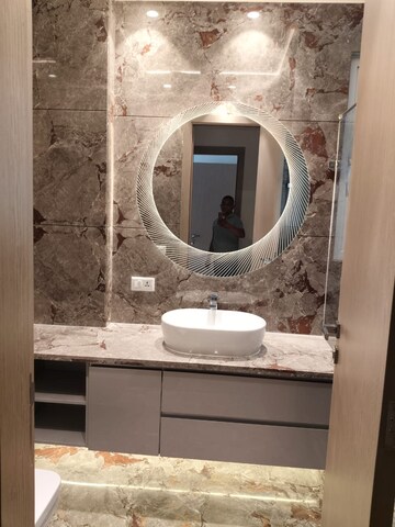 Bathroom in 3 BHK Builder Floor at Greater Kailash I – for Sale