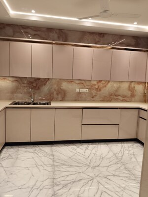 Kitchen in 3 BHK Builder Floor at Greater Kailash I – for Sale