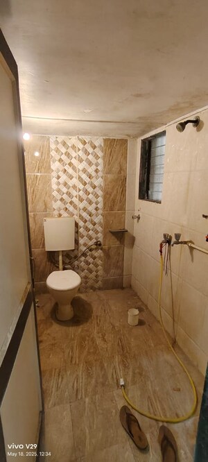Bathroom in 2 BHK Apartment at Jai Madhuban CHS, Kalyan West – for Rent