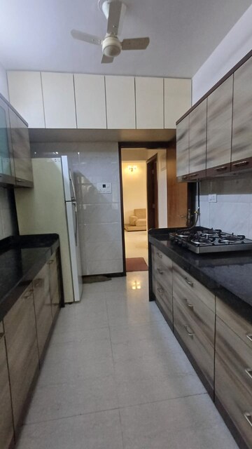 Kitchen in 1 BHK Apartment at Harshail Falcon, Malad West – for Rent