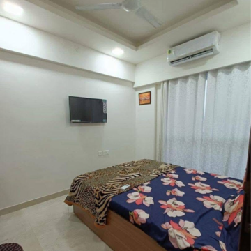 Bedroom in 1 BHK Apartment at Sethia Imperial Avenue, Malad East – for Rent