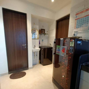 Living Room in 1 BHK Apartment at Sethia Imperial Avenue, Malad East – for Rent