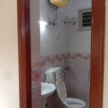 Bathroom in 2 BHK Builder Floor at Chattarpur – for Rent