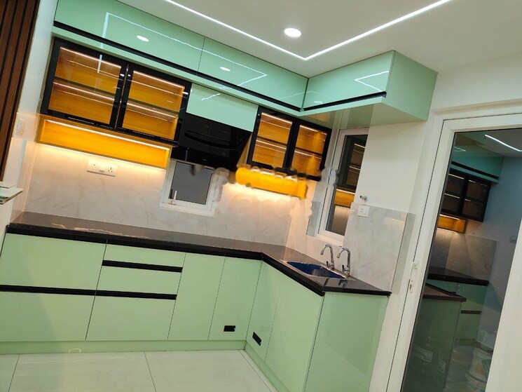 Kitchen, cybercity-marina-skies 3 Bedroom 2000 Sq.Ft. Apartment In Hi Tech City Hyderabad 9266606