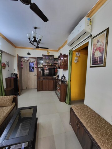Living Room in 1 BHK Apartment at Goregaon West View CHS, Goregaon West – for Sale