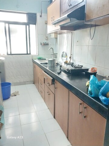 Kitchen in 2.5 BHK Apartment at Harshail Flamingo Apartments, Malad West – for Rent
