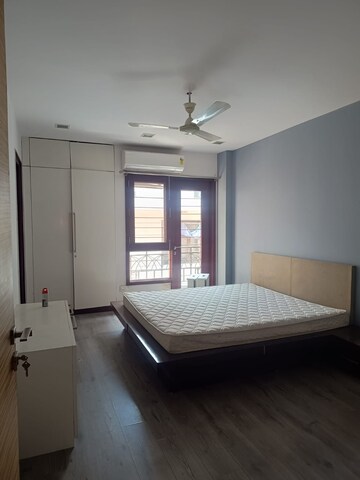 Bedroom in 3 BHK Builder Floor at Geetanjali Enclave – for Rent