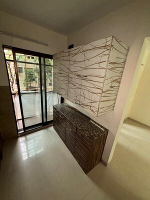 Staircase in 3.5 BHK Apartment at Shah Heights, Kharghar – for Rent