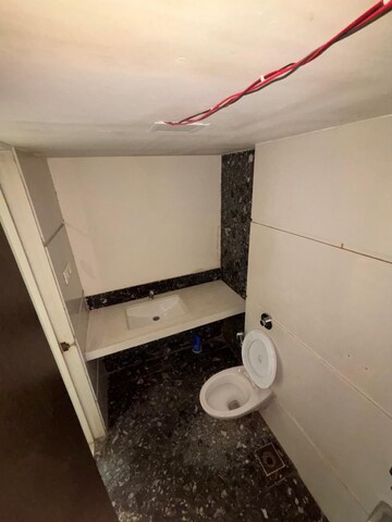 Bathroom in 3.5 BHK Apartment at Shah Heights, Kharghar – for Rent