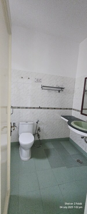 Bathroom in 4 BHK Builder Floor at Sarvodaya Enclave – for Rent