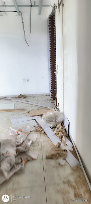 Staircase in 3 BHK Apartment at Rishita Manhattan, Gomti Nagar – for Rent