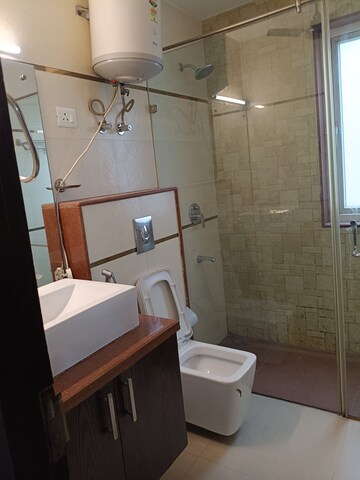 Bathroom in 4 BHK Builder Floor at New Friends Colony – for Rent