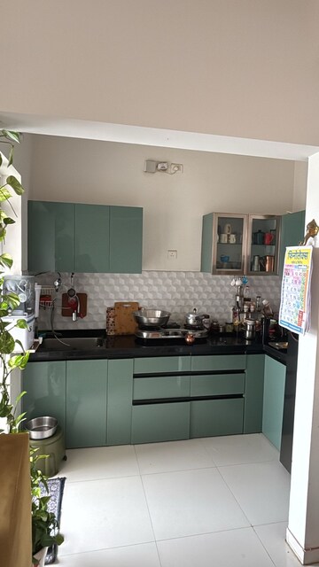 Kitchen in 2 BHK Apartment at Godrej Hillside, Mahalunge – for Rent