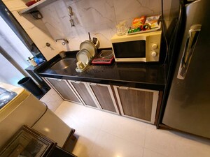 Kitchen in 1 RK Apartment at Khar West – for Rent