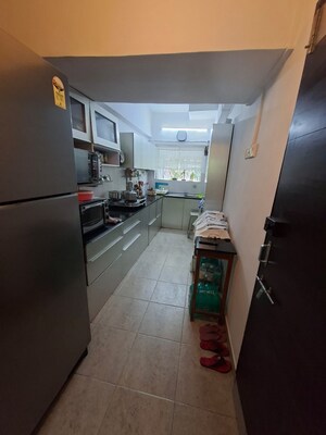Kitchen in 1 BHK Apartment at Bandra West – for Rent