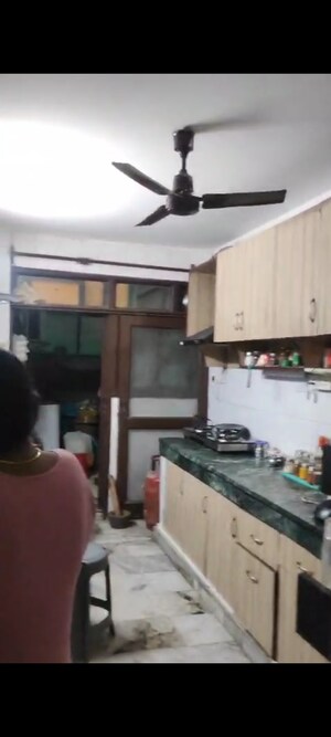 Kitchen in 2 BHK Builder Floor at Greater Kailash ii – for Rent