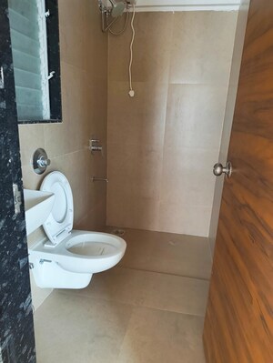 Bathroom in 2 BHK Apartment at Madhuban Shiv Dham Complex, Malad East – for Rent