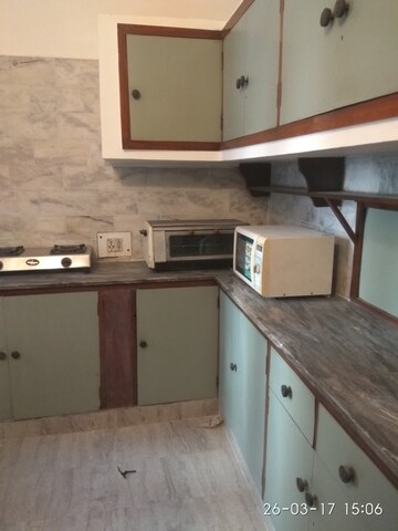 Kitchen in 3 BHK Builder Floor at Green Park Extension – for Rent