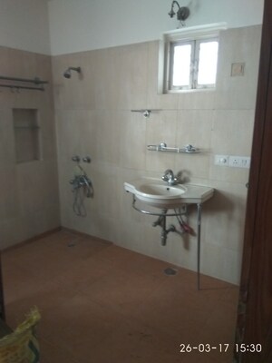Bathroom in 3 BHK Builder Floor at Green Park Extension – for Rent