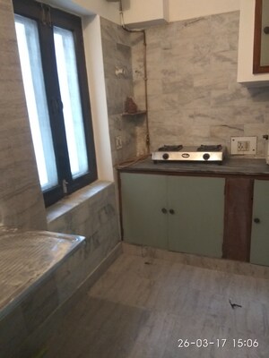 Kitchen in 3 BHK Builder Floor at Green Park Extension – for Rent