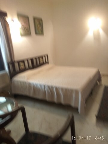 Living Room in 3 BHK Builder Floor at Green Park Extension – for Rent