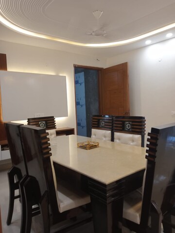 Dining area in 3 BHK Builder Floor at Panchkula Industrial Area Phase I – for Sale