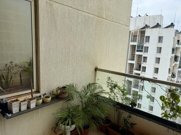 Balcony in 2 BHK Apartment at Yashwin Supernova, Wakad – for Rent