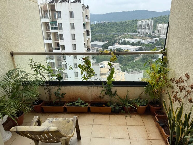 Balcony, yashwin-supernova 2 Bedroom 713 Sq.Ft. Apartment In Wakad Pune 9267198