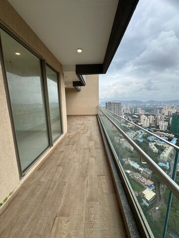 Balcony in 3 BHK Apartment at The Prestige City, Mulund West – for Rent