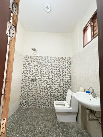 Bathroom in 2 BHK Apartment at Dhakoli – for Rent