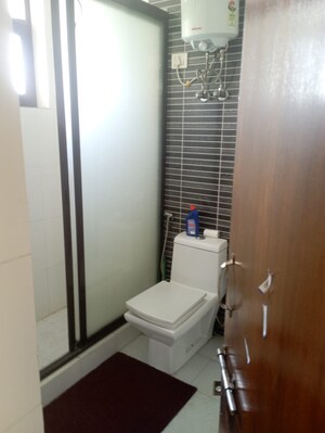 Bathroom in 4 BHK Apartment at Dwarka – for Rent
