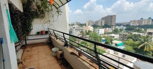 Balcony in 2 BHK Apartment at Om Faith, Balewadi – for Rent