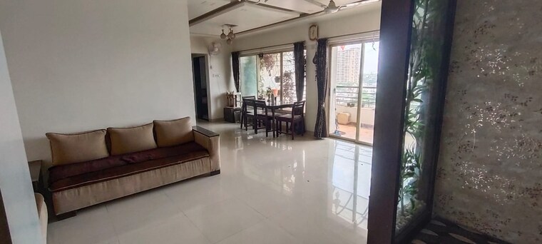 Living Room, om-faith 2 Bedroom 1011 Sq.Ft. Apartment In Balewadi Pune 9267269