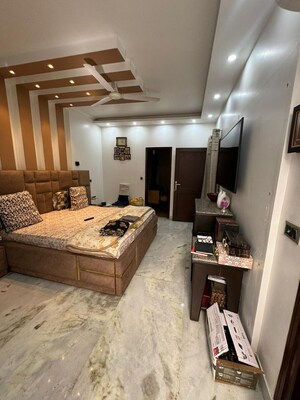 Living Room in 3 BHK Builder Floor at Greater Kailash I – for Rent