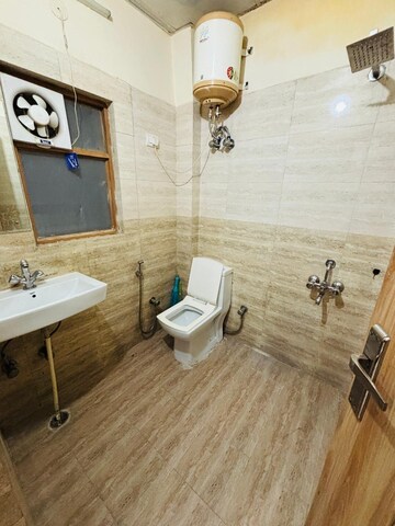 Bathroom in 3 BHK Apartment at Ganpati Apartments Gurgaon, Sector 56 – for Rent