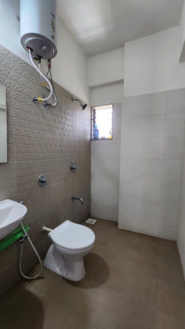 Bathroom in 3 BHK Apartment at Vishwanath Maher Homes 4, Shela – for Rent