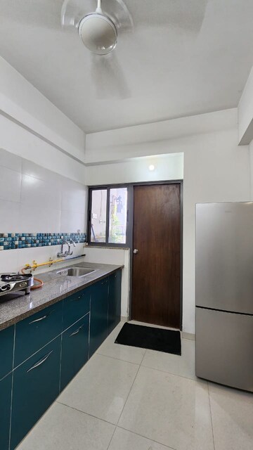 Kitchen in 3 BHK Apartment at Vishwanath Maher Homes 4, Shela – for Rent