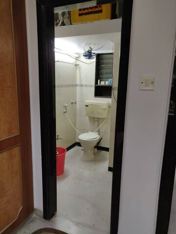 Bathroom in 2 BHK Apartment at Vihang Vihar CHS, Panch Pakhadi – for Rent