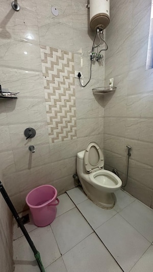 Bathroom in 3 BHK Builder Floor at Gail CGHS, Sector 56 – for Rent