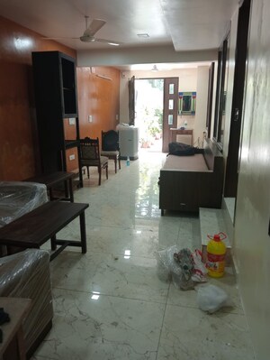 Living Room in 3 BHK Builder Floor at Greater Kailash – for Rent