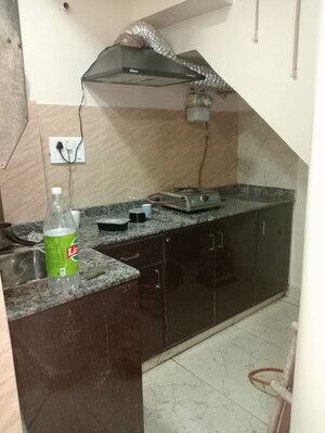 Kitchen in 3 BHK Builder Floor at Greater Kailash – for Rent