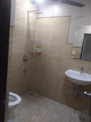 Bathroom in 3 BHK Builder Floor at Greater Kailash – for Rent