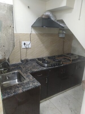 Kitchen in 3 BHK Builder Floor at Greater Kailash – for Rent