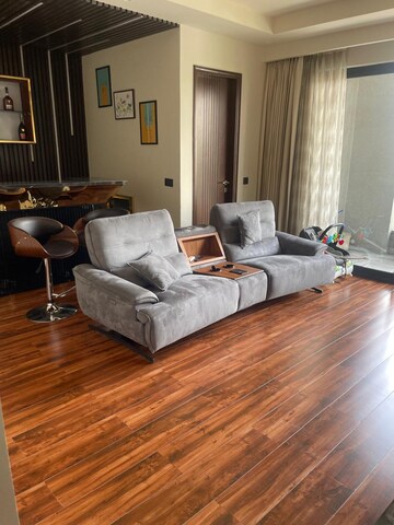 Living Room in 3 BHK Apartment at Ansal Sushant Lok I, Sector 43 – for Rent