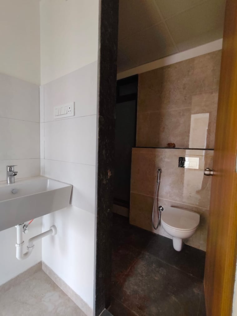Bathroom, gaikwad-nirvanas 2 Bedroom 900 Sq.Ft. Apartment In Wakad Pune 9267362