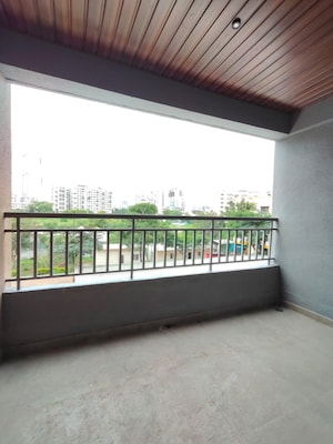 Balcony in 2 BHK Apartment at Gaikwad Nirvanas, Wakad – for Rent