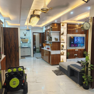 Living Room in 4 BHK Builder Floor at Dwarka Mor – for Sale