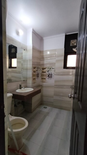Bathroom in 3 BHK Apartment at Dwarka – for Rent
