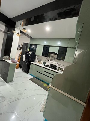 Kitchen in 2 BHK Apartment at Shipra Suncity, Vaibhav Khand – for Sale