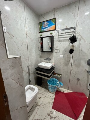 Bathroom in 2 BHK Apartment at Shipra Suncity, Vaibhav Khand – for Sale